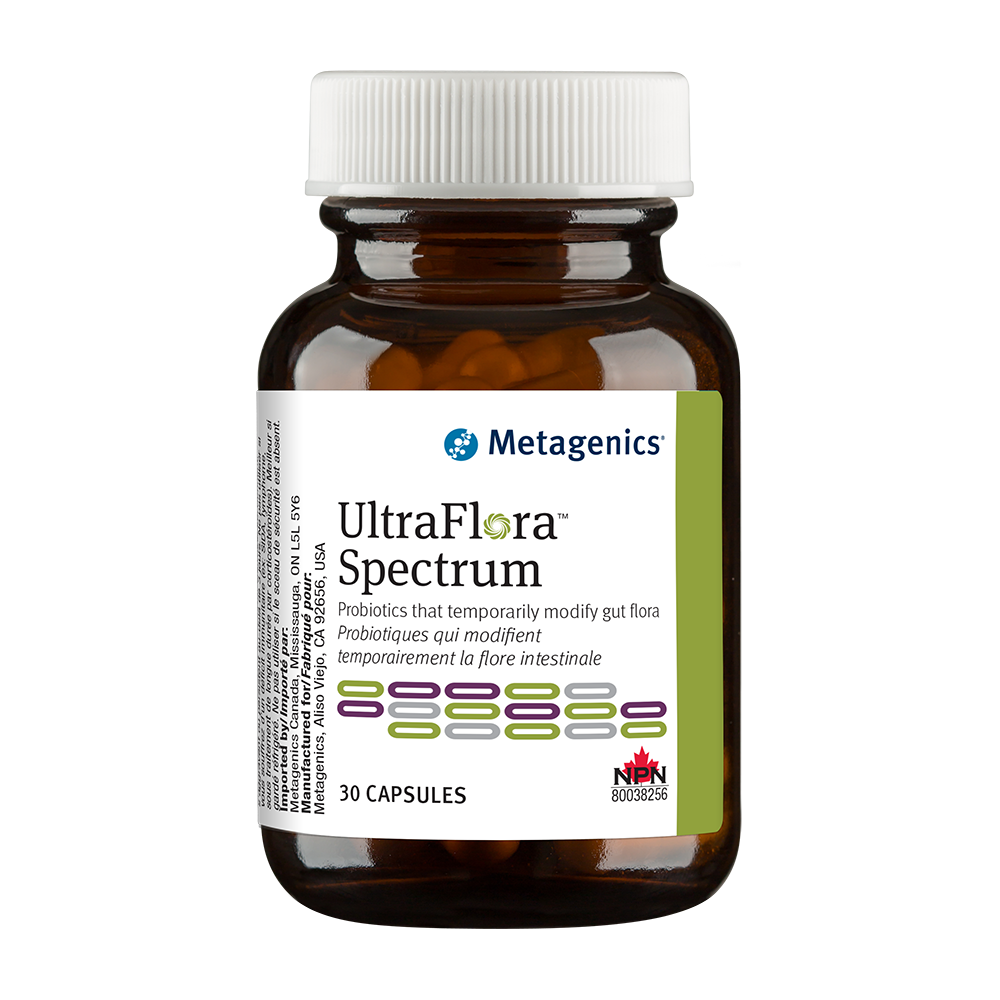 METAGENICS ULTRAFLORA SPECTRUM 30 VEGICAPS