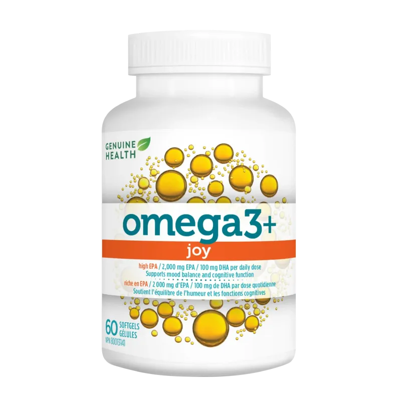 GENUINE HEALTH OMEGA3+ JOY 240 SOFTGELS