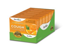 HERBION COUGH LOZENGES ORANGE, 18 LOZENGES