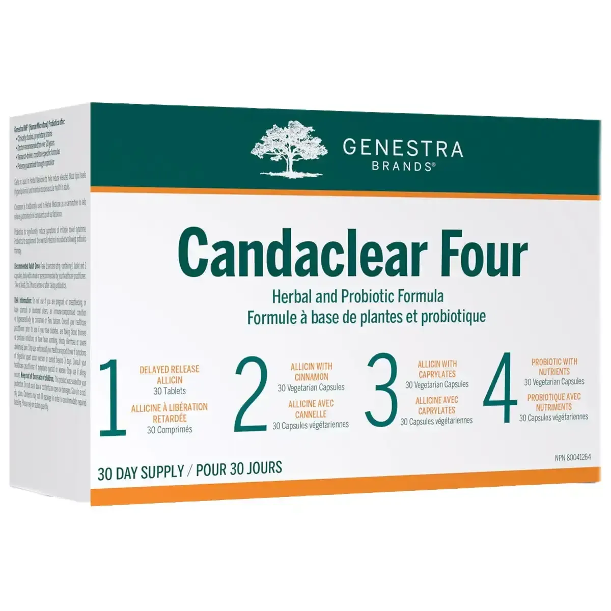 GENESTRA CANDACLEAR FOUR 6 BLISTERS