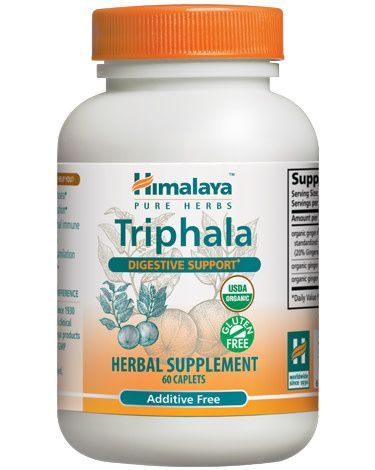 HIMALAYA ORGANIC TRIPHALA 60 CAPLET