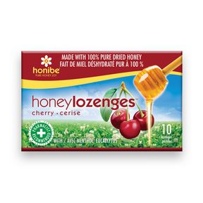 HONIBE HONEY &amp; CHERRY 10 LOZENGES
