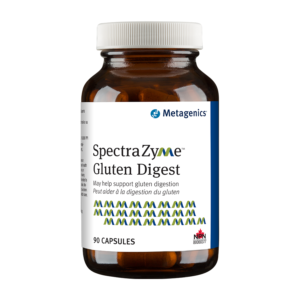 METAGENICS SPECTRAZYME GLUTEN DIGEST 90 CAPS
