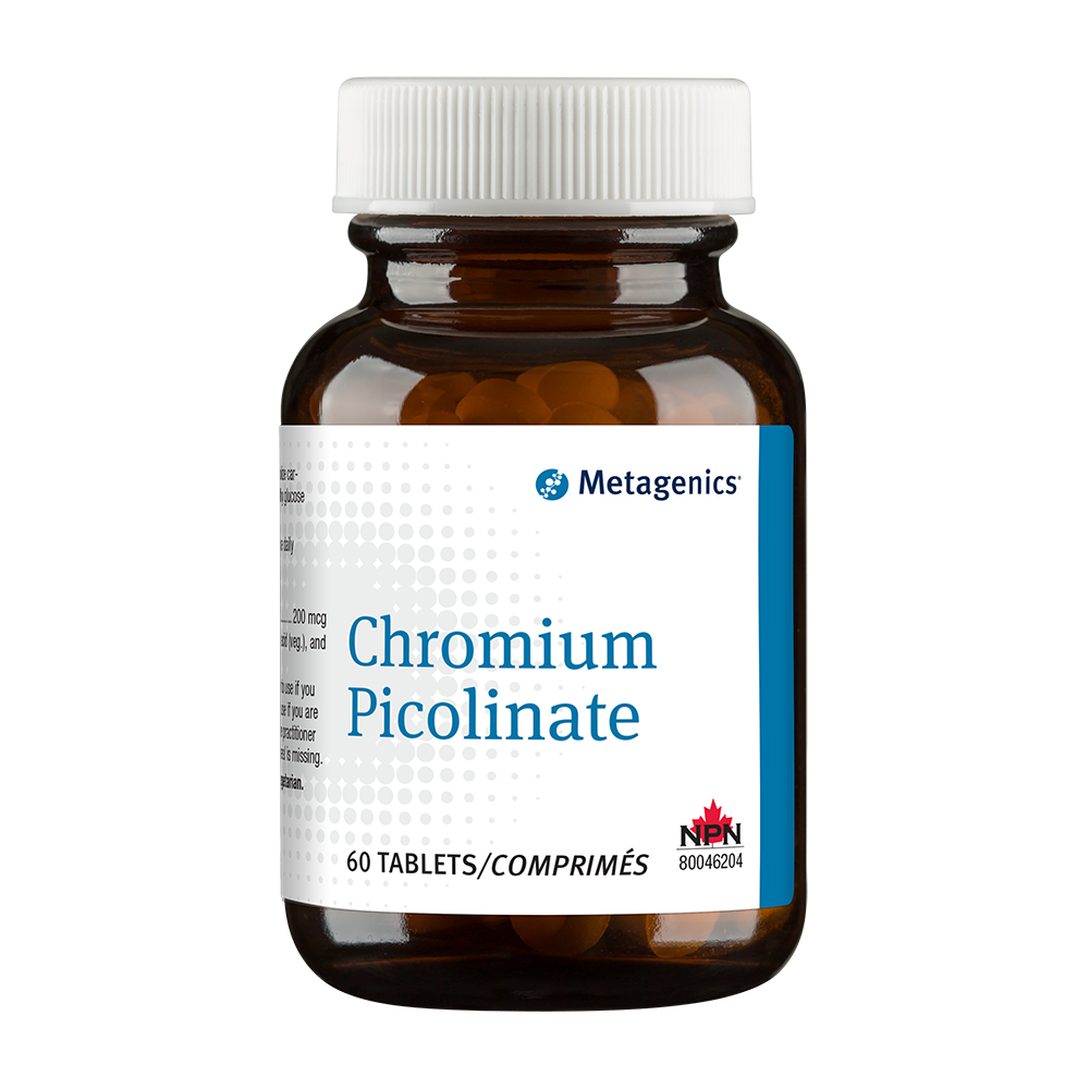 METAGENICS CHROMIUM PICOLINATE (200MCG) 60 TABS