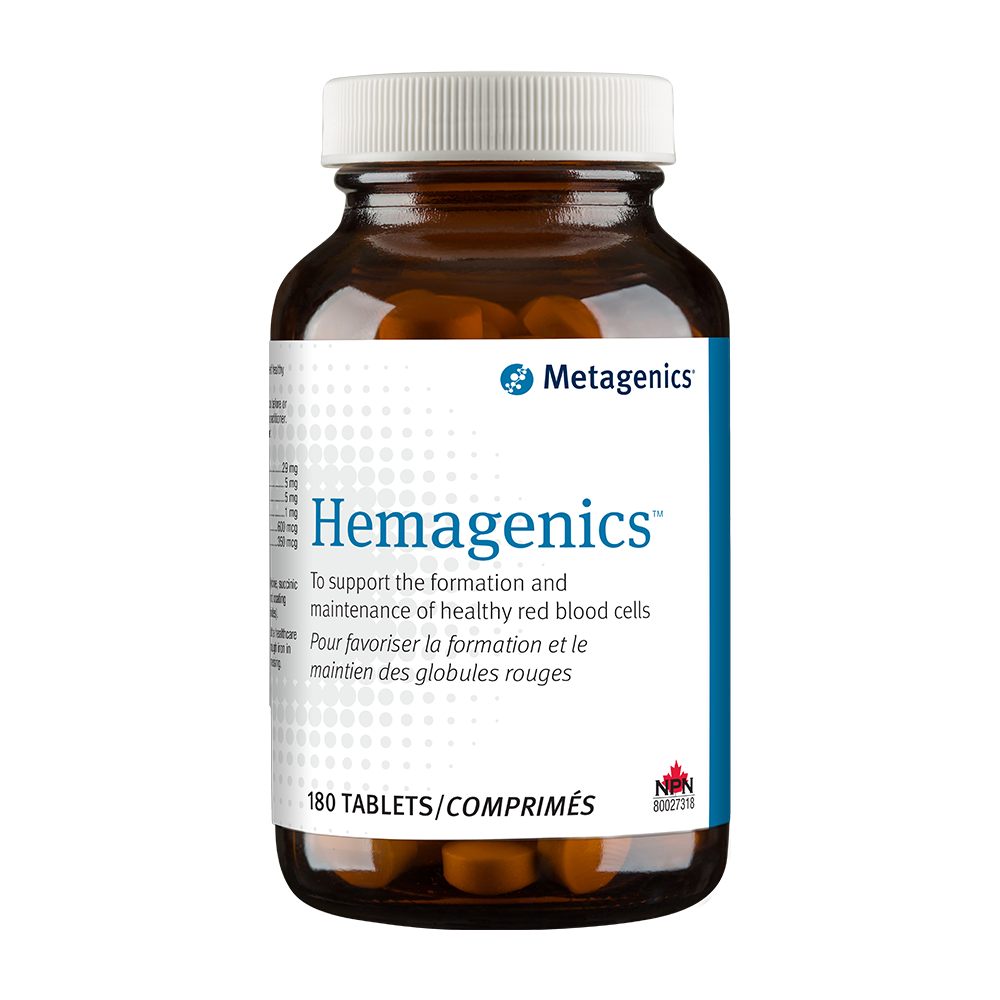 METAGENICS HEMAGENICS (IRON + B) 180 TABS