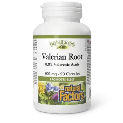 NATURAL FACTORS VALERIAN ROOT (300MG) 90 CAPS