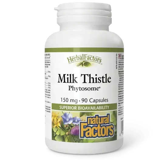 NATURAL FACTORS MILK THISTLE PHYTOSOME (150MG) 90 CAPS