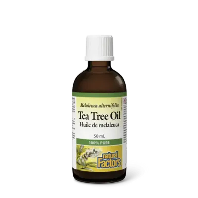 NATURAL FACTORS TEA TREE OIL 50ML