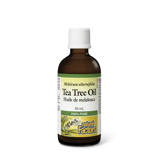 NATURAL FACTORS TEA TREE OIL 50ML
