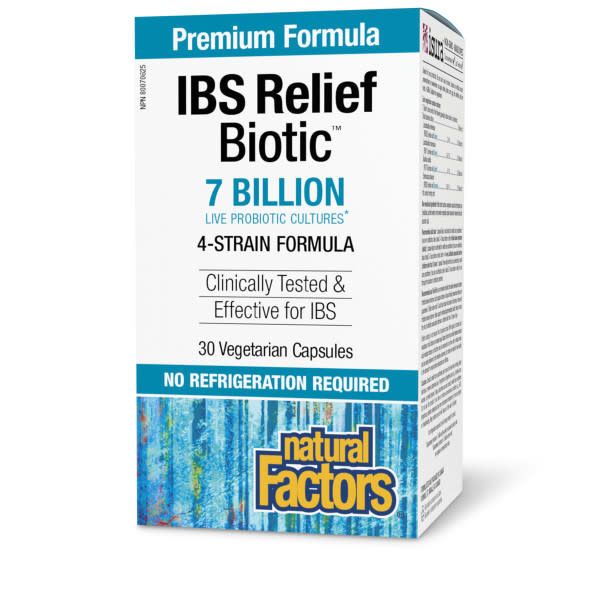 NATURAL FACTORS RELIEF BIOTIC (7 BILLION) 30 VEGICAPS