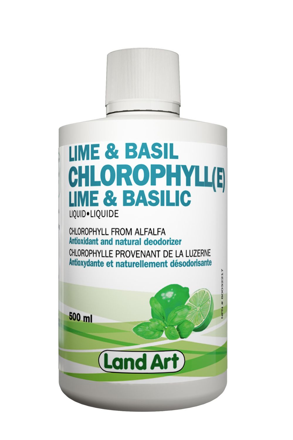 LAND ART CHLOROPHYLL - LIME &amp; BASIL - 500ML