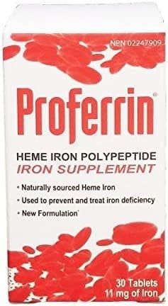 MFI PROFERRIN (HEME) 30 TABLETS
