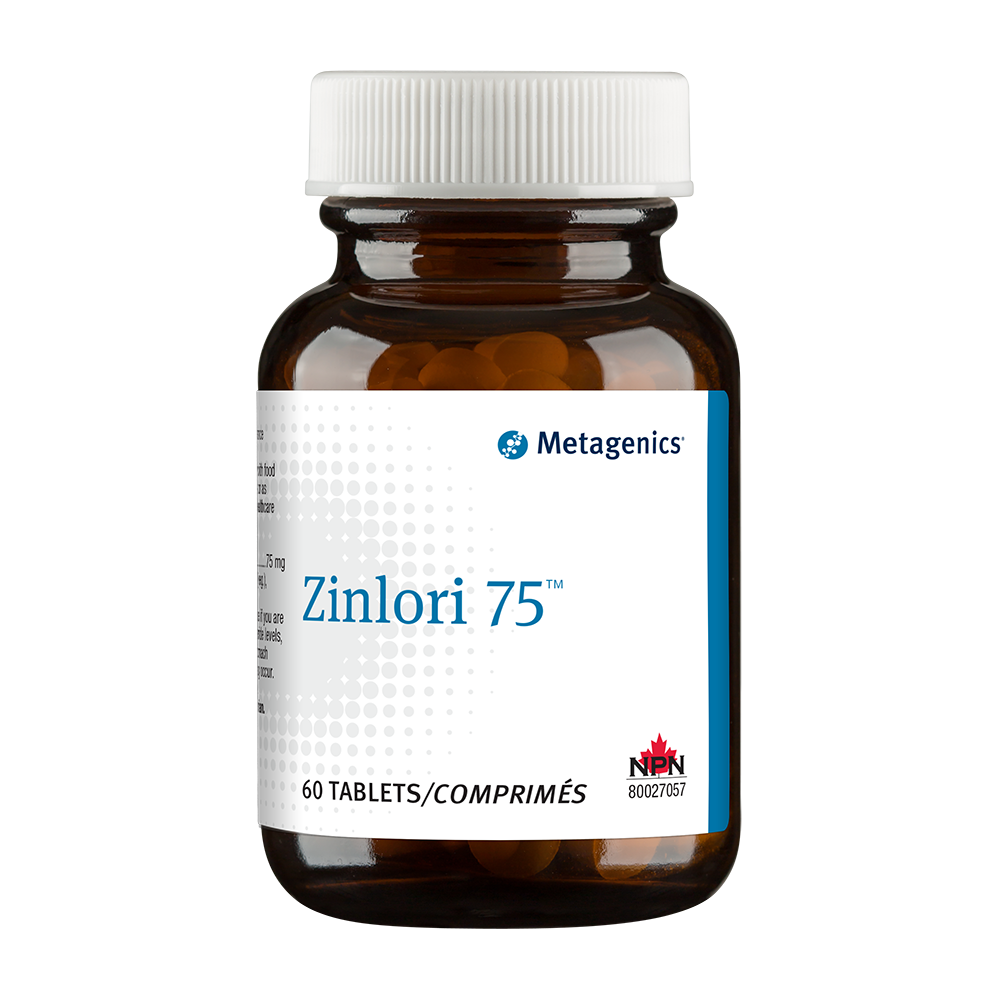 METAGENICS ZINLORI 75 60 TABS