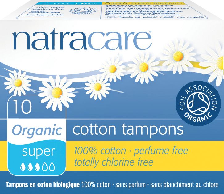 NATRACARE TAMPONS - SUPER - NO APPLICATOR 20 COUNT