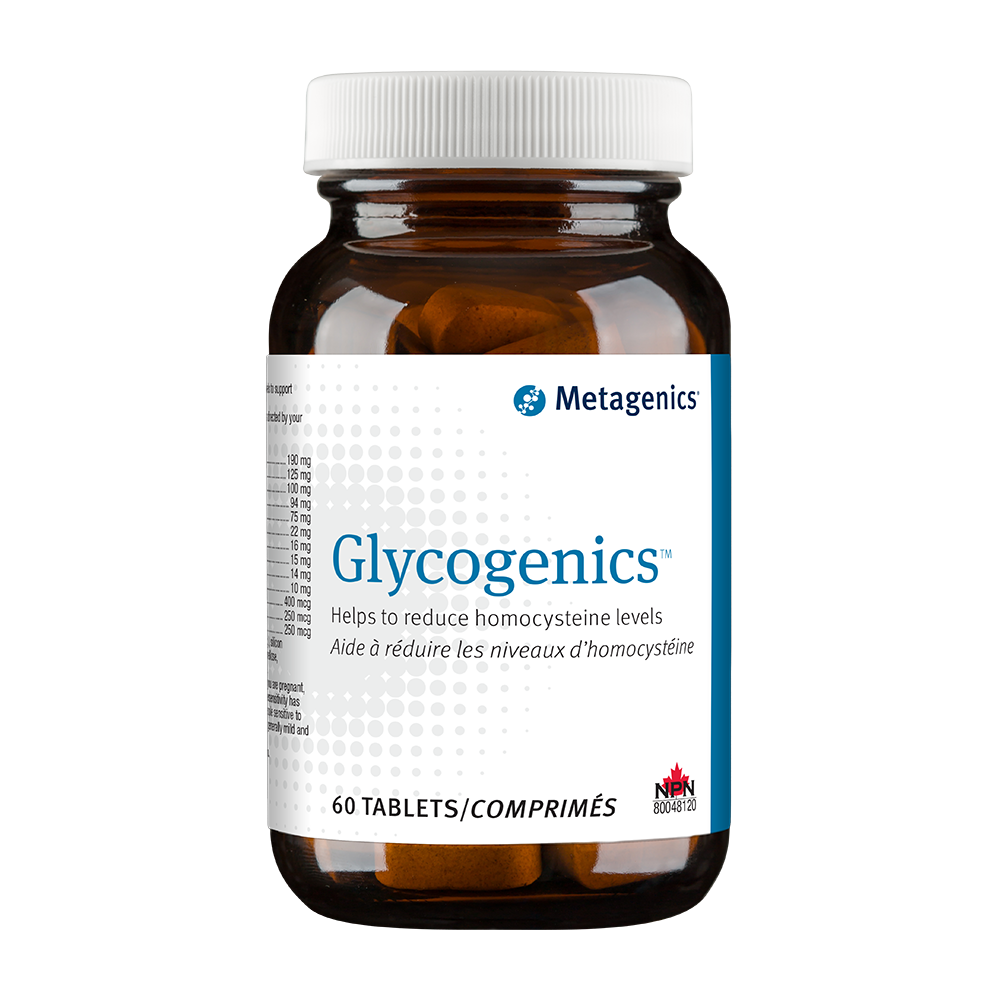 METAGENICS GLYCOGENICS  60 TABS