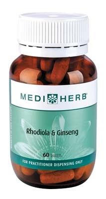 MEDIHERB RHODIOLA AND GINSENG 60 TABS