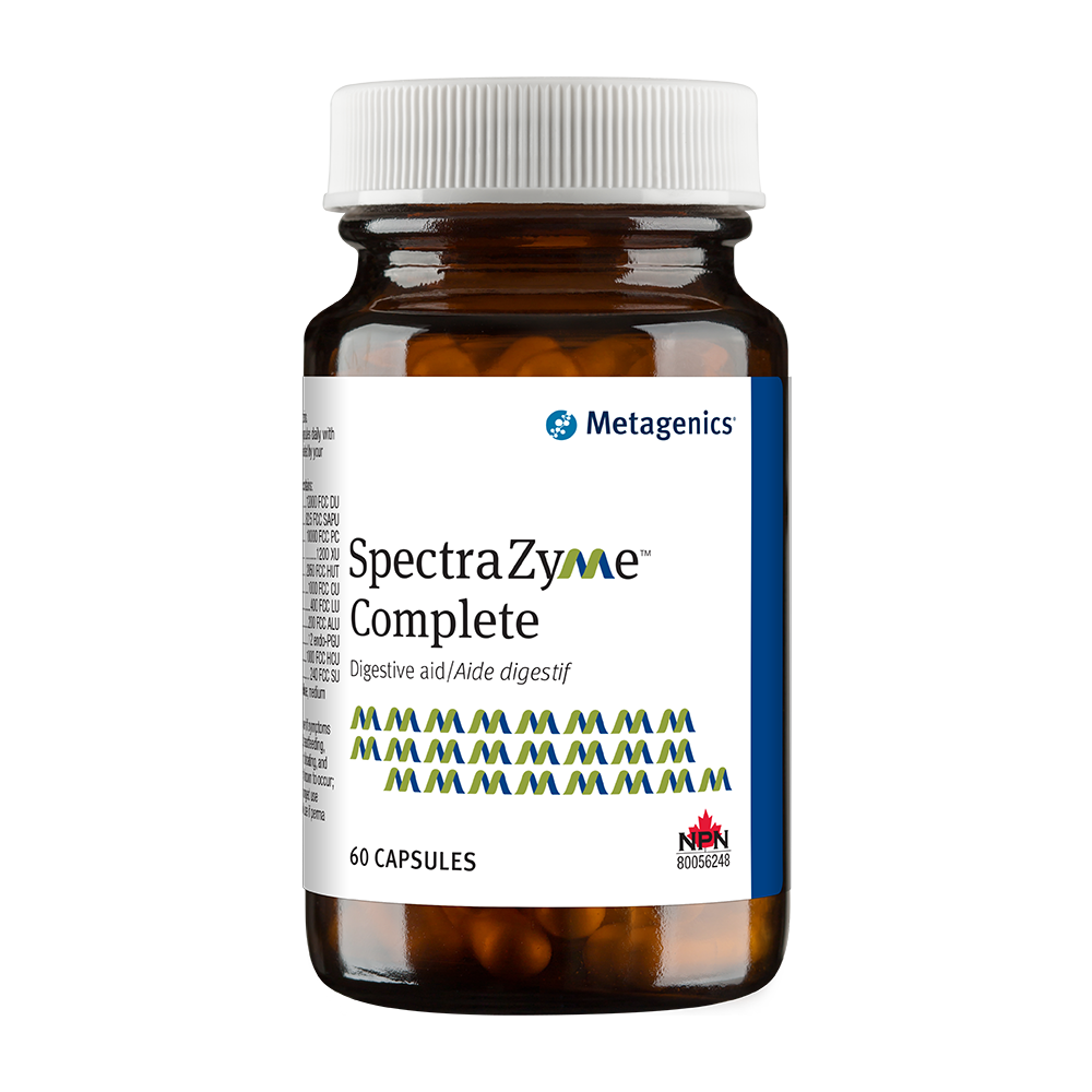 METAGENICS SPECTRAZYME COMPLETE 60 CAPS