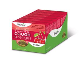 HERBION COUGH LOZENGES CHERRY, 18 LOZENGES