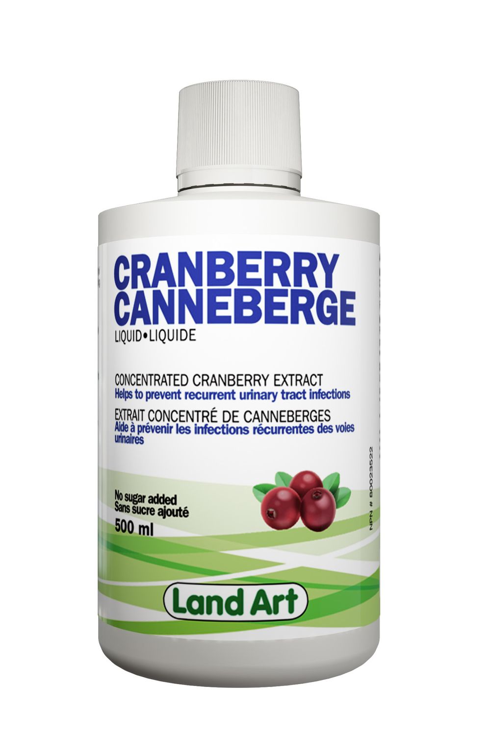 LAND ART CRANBERRY EXTRACT 500ML