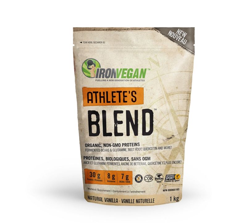 IRON VEGAN ATHLETES BLEND VANILLA 1KG