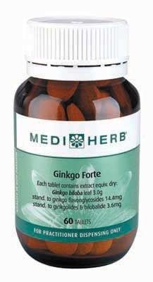 MEDIHERB GINKGO FORTE 60 TABLETS