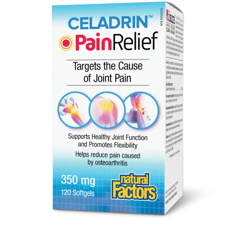 NATURAL FACTORS CELADRIN 350MG 90 SOFTGELS