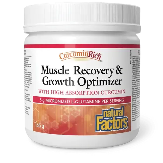 NATURAL FACTORS MUSCLE RECOVERY &amp; GROWTH OPTIMIZER 156G