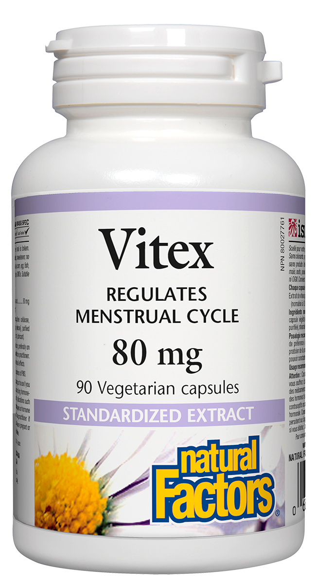 NATURAL FACTORS VITEX 80MG 90 CAPS