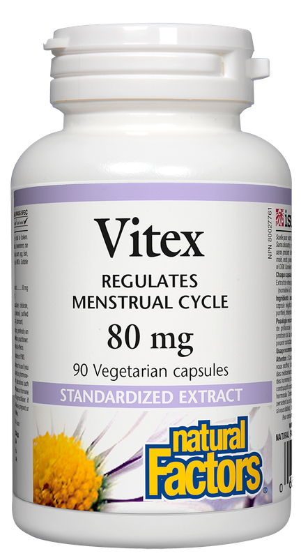 NATURAL FACTORS VITEX 80MG 90 CAPS