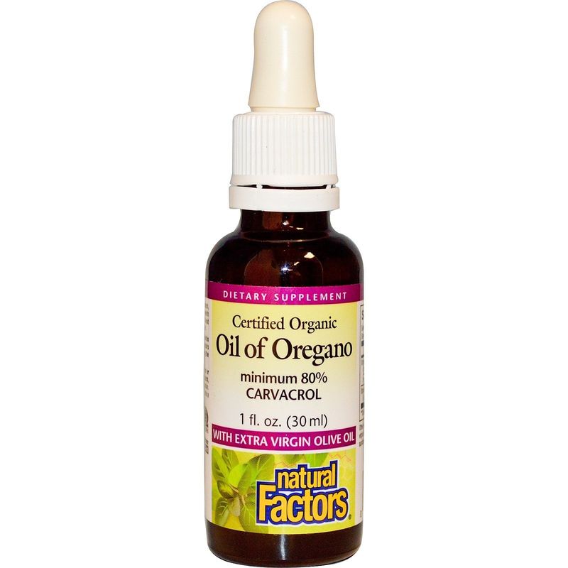 NATURAL FACTORS ORGANIC OREGANO OIL 30ML