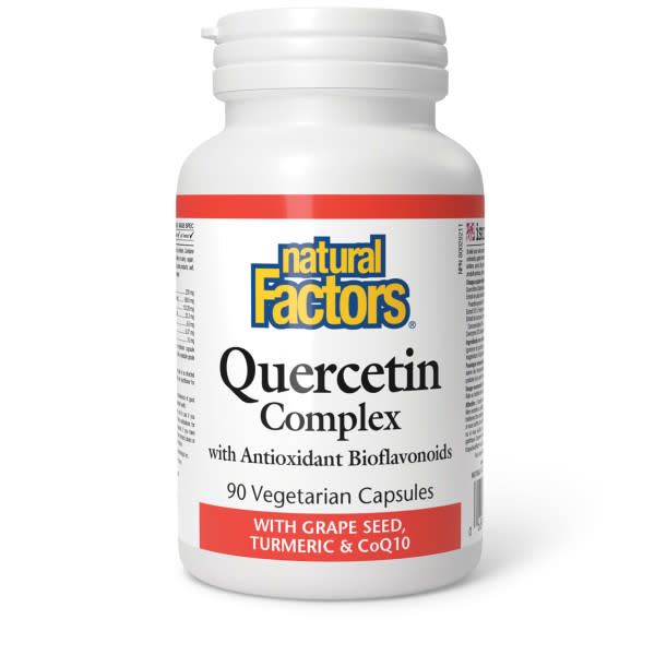 NATURAL FACTORS QUERCETIN COMPLEX 90 VEGICAPS