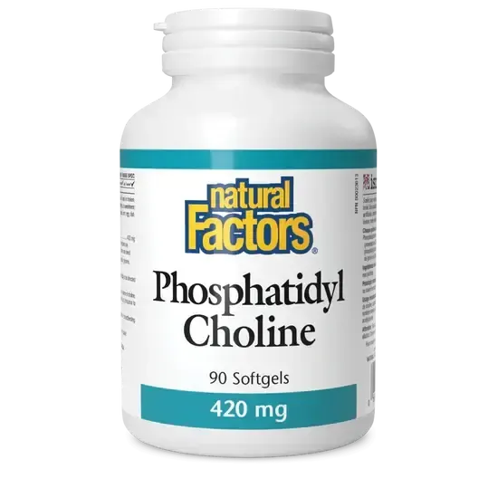NATURAL FACTORS PHOSPHATIDYL CHOLINE (420mg)90 SOFTGELS
