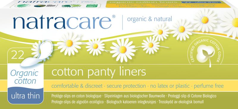 NATRACARE PANTY LINER - ULTRA THIN - NO WINGS 22 COUNT