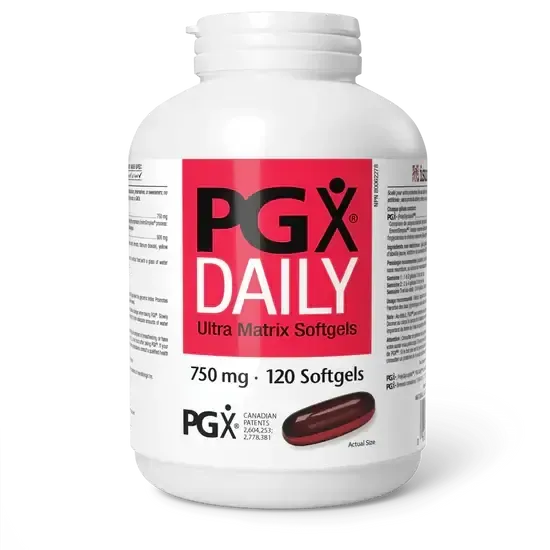 NATURAL FACTORS PGX DAILY 750MG 120 SOFTGELS