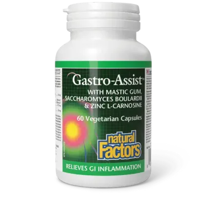 NATURAL FACTORS GASTRO ASSIST 60 VEGICAPS
