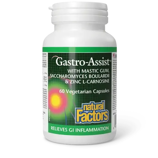 NATURAL FACTORS GASTRO ASSIST 60 VEGICAPS