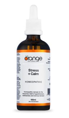 ORANGE STRESS + CALM HOMEOPATHIC 100ML