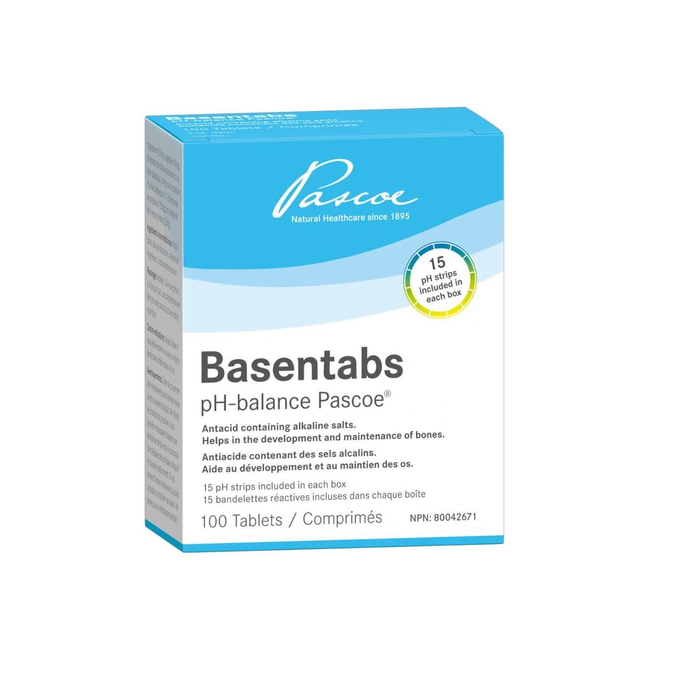 PASCOE BASENTABS PH BALANCE 100 TABS