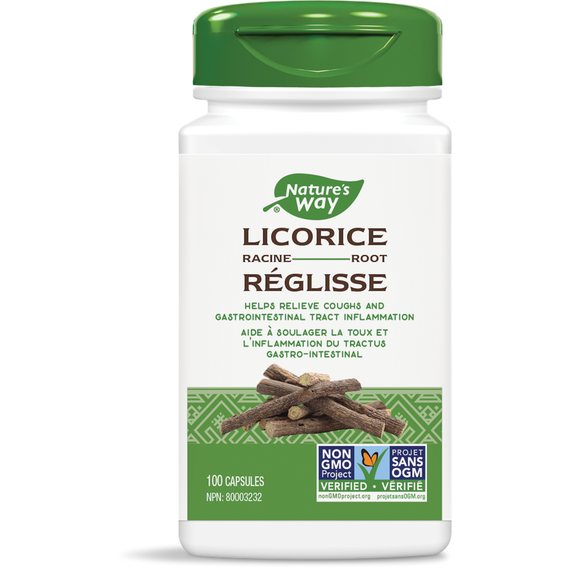 NATURE'S WAY LICORICE ROOT 100 CAPS