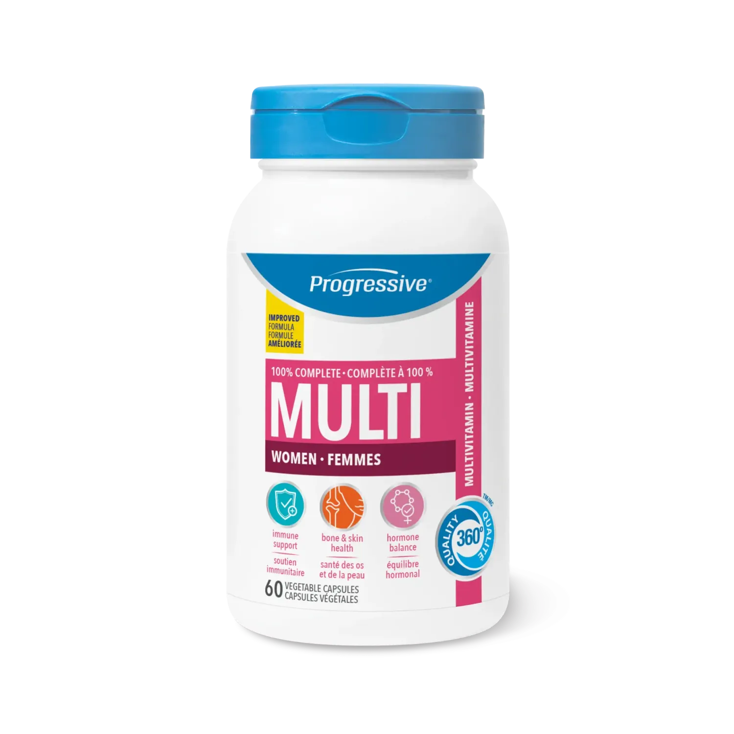 PROGRESSIVE MULTI FOR ADULT WOMEN 60 VEGICAPS