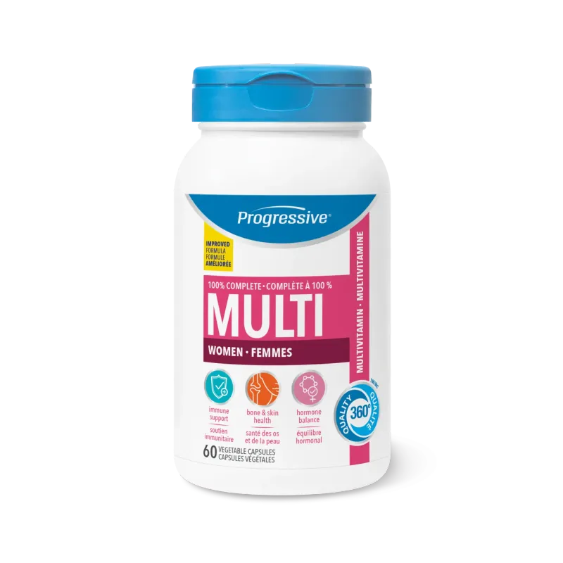 PROGRESSIVE MULTI FOR ADULT WOMEN 60 VEGICAPS