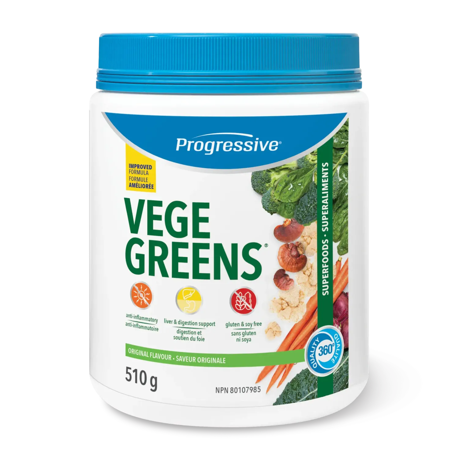 PROGRESSIVE VEGE GREENS 510G