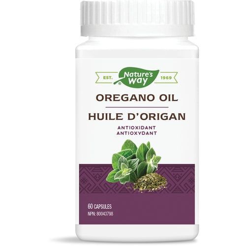NATURE'S WAY OREGANO OIL 60 CAPS
