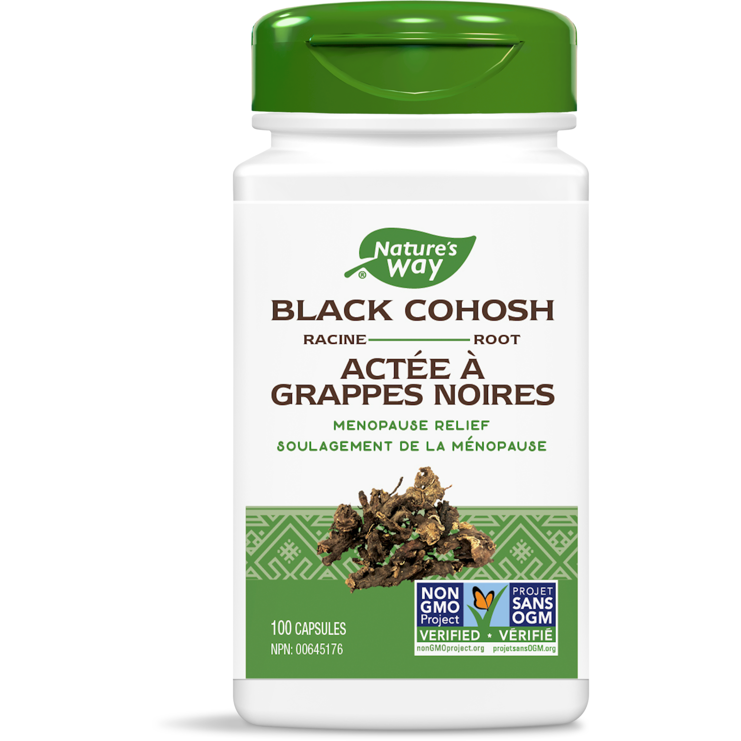 NATURE'S WAY BLACK COHOSH ROOT 100 VEGICAPS