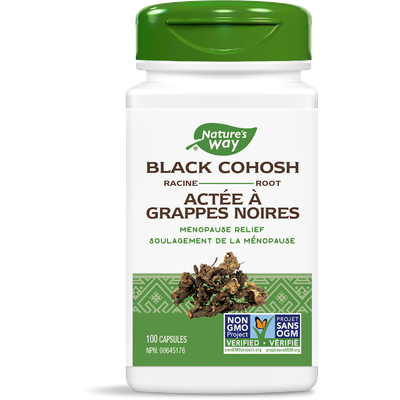 NATURE'S WAY BLACK COHOSH ROOT 100 VEGICAPS