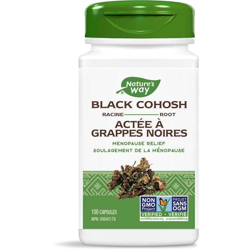 NATURE'S WAY BLACK COHOSH ROOT 100 VEGICAPS