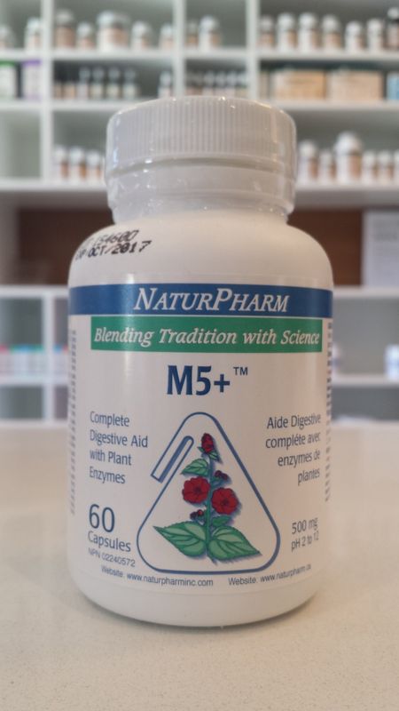 NATURPHARM M5+ 60 CAPS