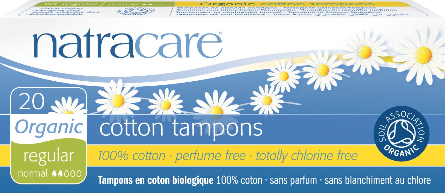 NATRACARE TAMPONS - REGULAR - NO APPLICATOR 20 COUNT