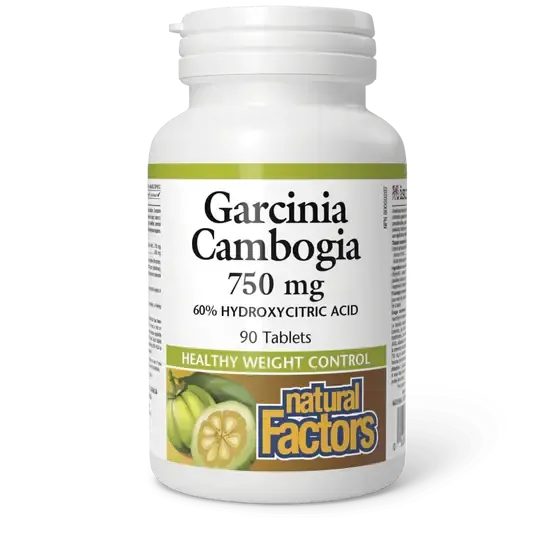 NATURAL FACTORS GARCINIA CAMBOGIA 750MG 90 TABS