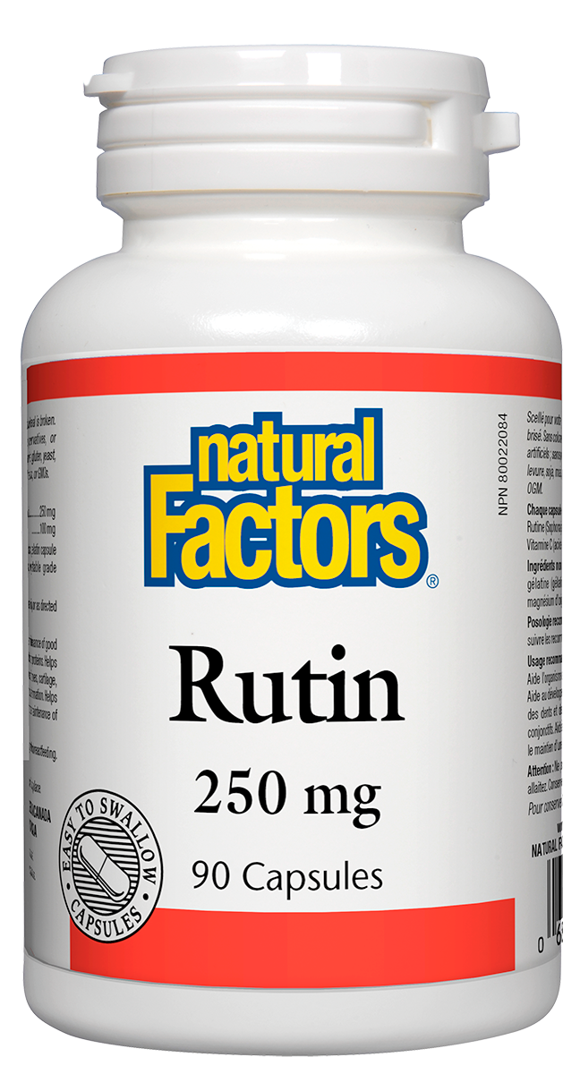 NATURAL FACTORS RUTIN 250MG 90 CAPS